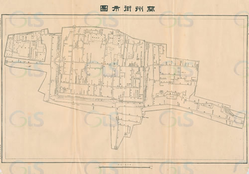 1936年《兰州街市图》缩略图