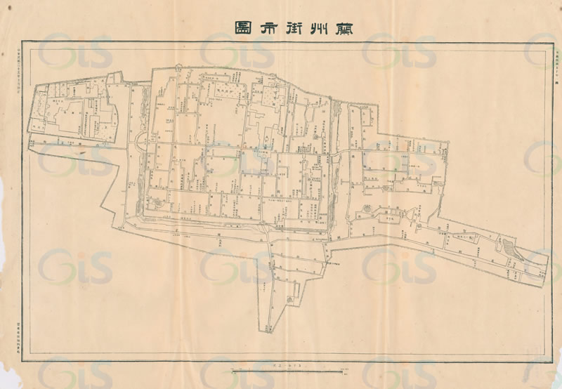 1936年《兰州街市图》预览图