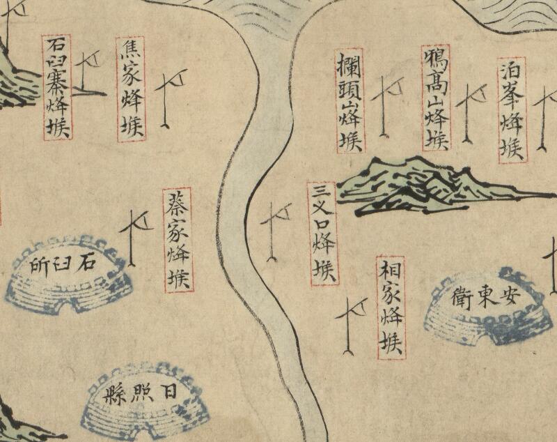 1634–1652年《山东直隶盛京海疆图》预览图1 1634–1652年《山东直隶盛京海疆图》预览图1