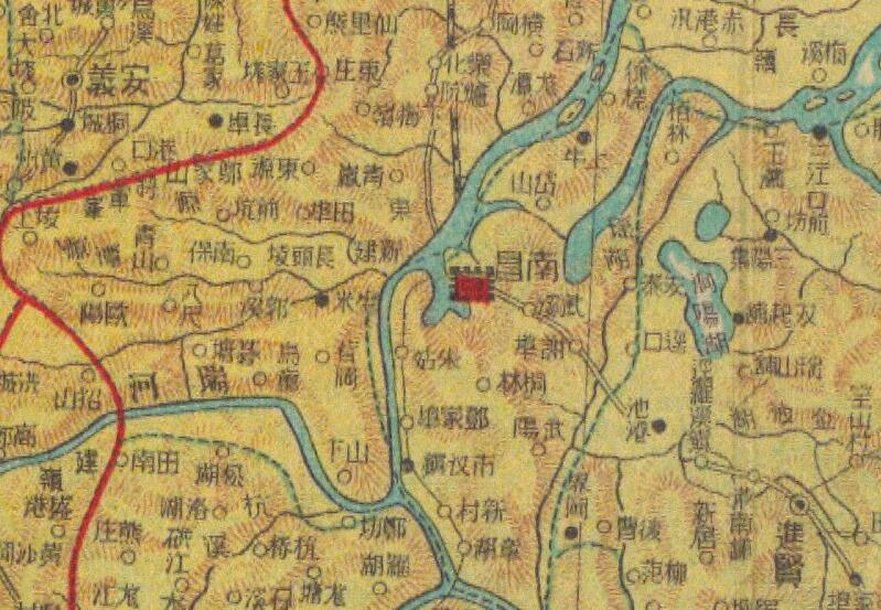 1926年《江西福建明细图》预览图1