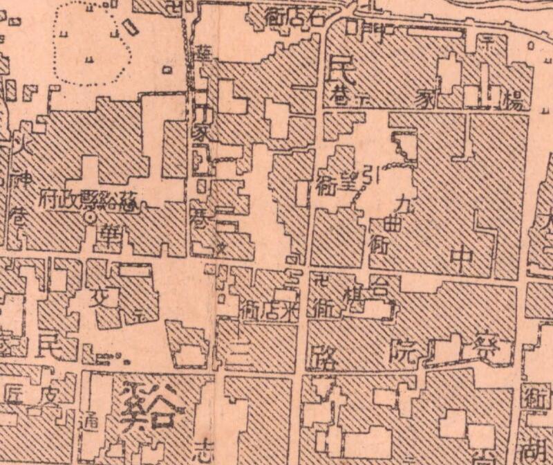 1946年《慈溪县城厢图》预览图1