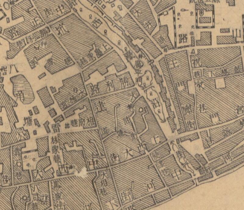 1947年《上饶县城厢图》预览图2