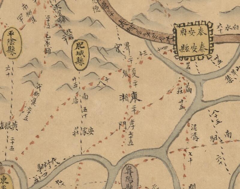 1855–1870年《直隶山东两省地舆全图》预览图2 1855–1870年《直隶山东两省地舆全图》预览图2