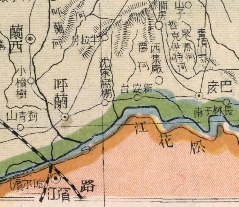1917年《黑龙江省》地图预览图2