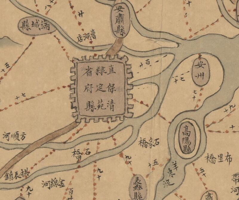 1855–1870年《直隶山东两省地舆全图》预览图3 1855–1870年《直隶山东两省地舆全图》预览图3