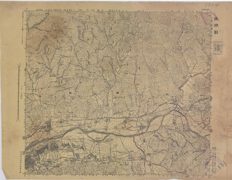 1948年《辽宁省地形图》五万分一预览图1 1948年《辽宁省地形图》五万分一预览图1
