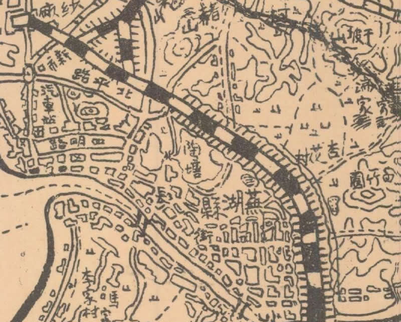 1942年《芜湖县全图》预览图1