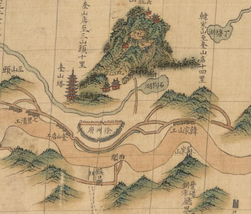 1750年《黄河南河图》预览图2 1750年《黄河南河图》预览图2