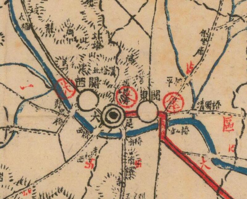 1941年《四川省大足县图》预览图1 1941年《四川省大足县图》预览图1