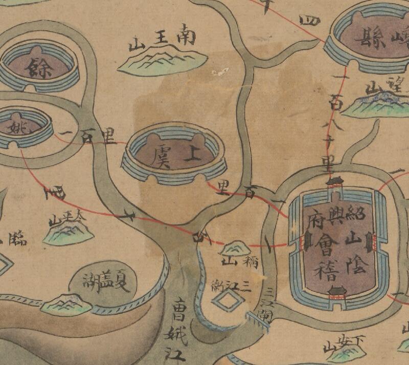 1773–1841年间《浙江全图》预览图2