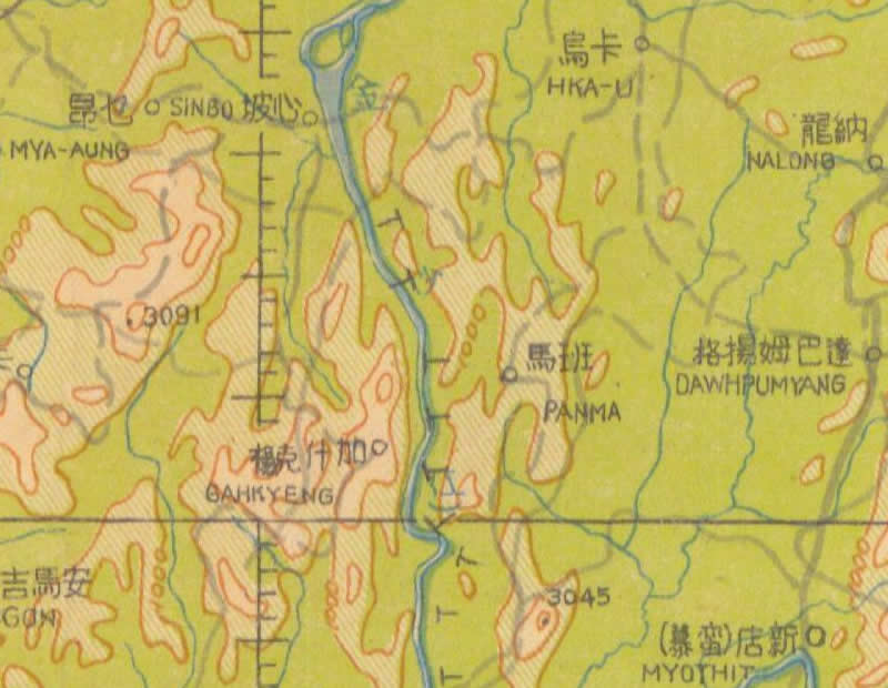 1947年100万《大理》航空图预览图2