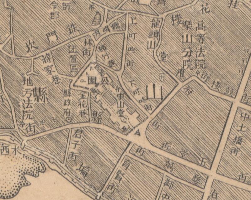 1948年《乐山县城厢图》预览图2