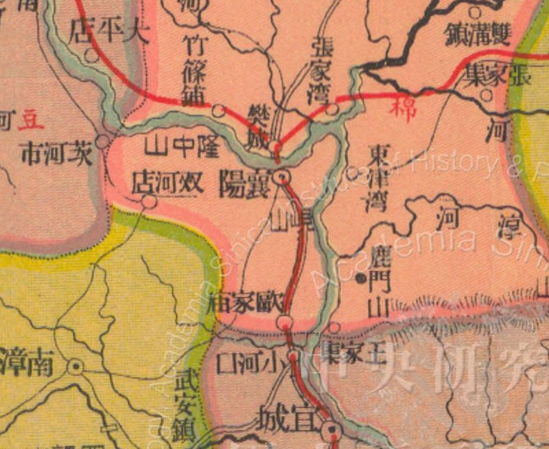 1927年《湖北明细地图》预览图2