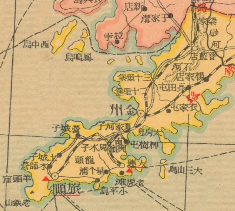 民国:《辽宁明细地图》预览图2 民国:《辽宁明细地图》预览图2