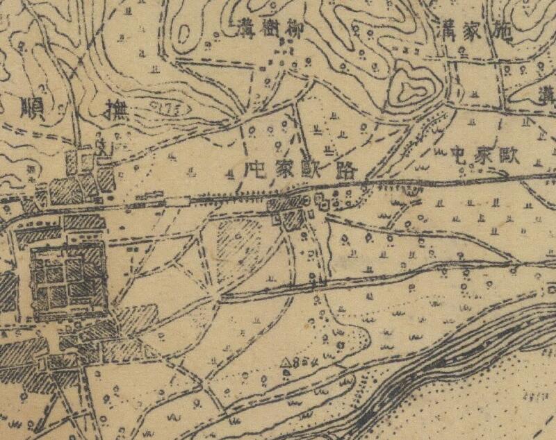 1948年《辽宁省地形图》五万分一预览图4 1948年《辽宁省地形图》五万分一预览图4