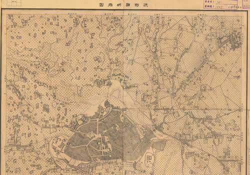 1947年新疆《疏附县城厢图》缩略图