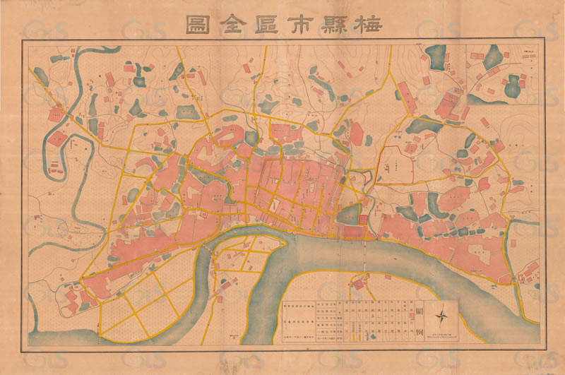 1935年广东《梅县市区全图》预览图