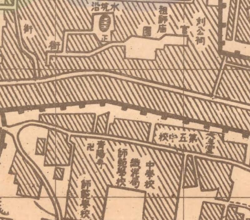 1940年《兰州市街要图》预览图1 1940年《兰州市街要图》预览图1