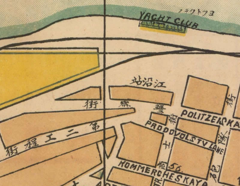 1939年《哈尔滨最新地图》预览图1