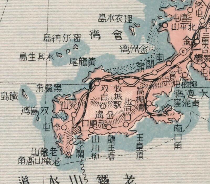 1917年辽宁《奉天省》地图预览图1