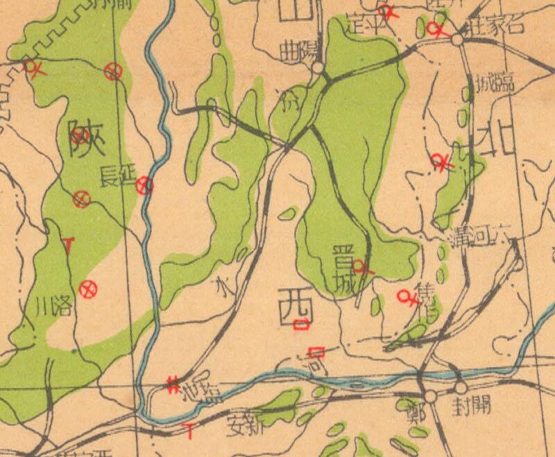 1947年《中华民国主要矿产图》预览图1