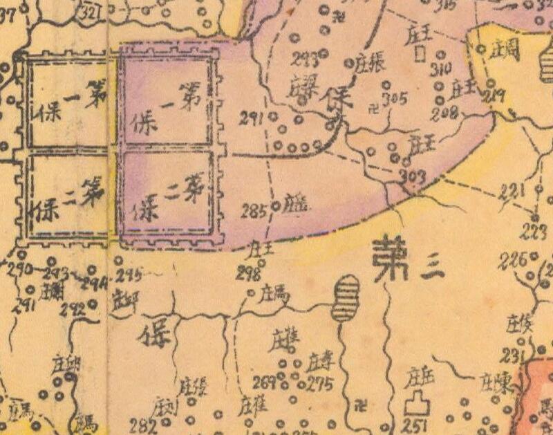 1941年《宁夏省金积县图》预览图1