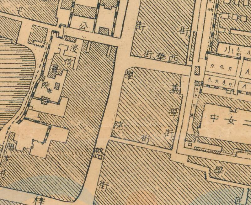 1933年《桂林街市图》预览图2 1933年《桂林街市图》预览图2