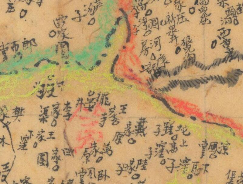 1943年宁夏《盐池县详图》预览图2