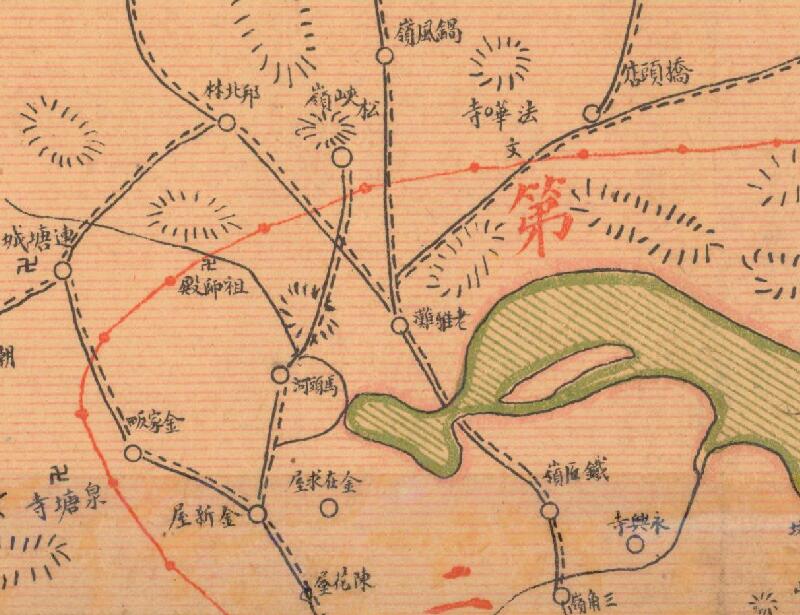 民国：《安徽望江县全图》预览图2