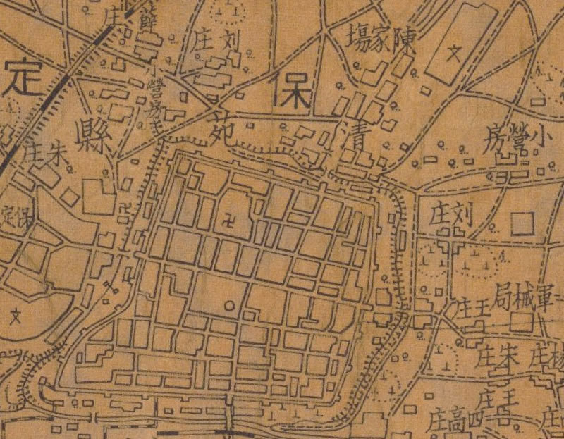 民国：《保定都市计画要图》预览图2