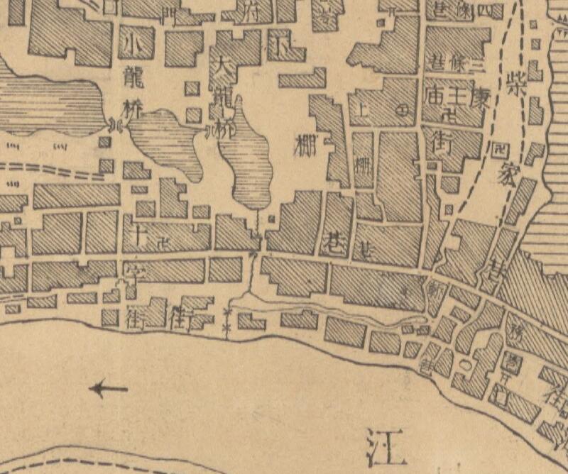 1947年江西《鄱阳县城厢图》预览图2