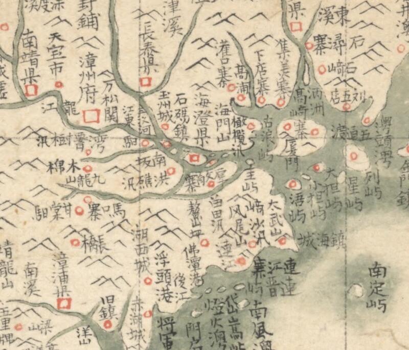 1693–1722年《福建舆图》预览图2 1693–1722年《福建舆图》预览图2