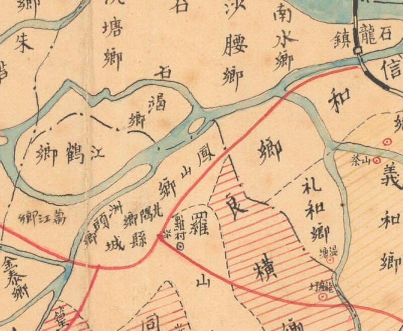 1941年广东《东莞县图》预览图2 1941年广东《东莞县图》预览图2