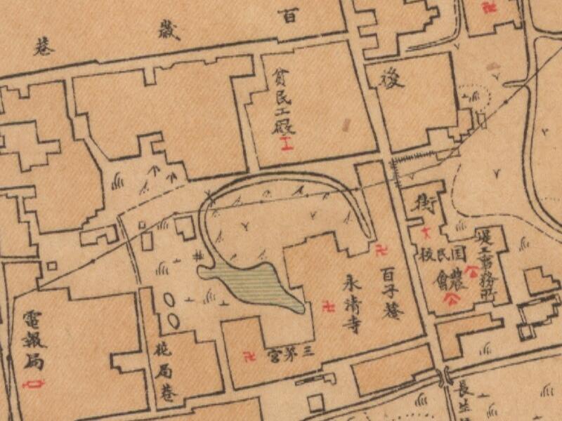 1923年江苏《高邮县城厢图》预览图3