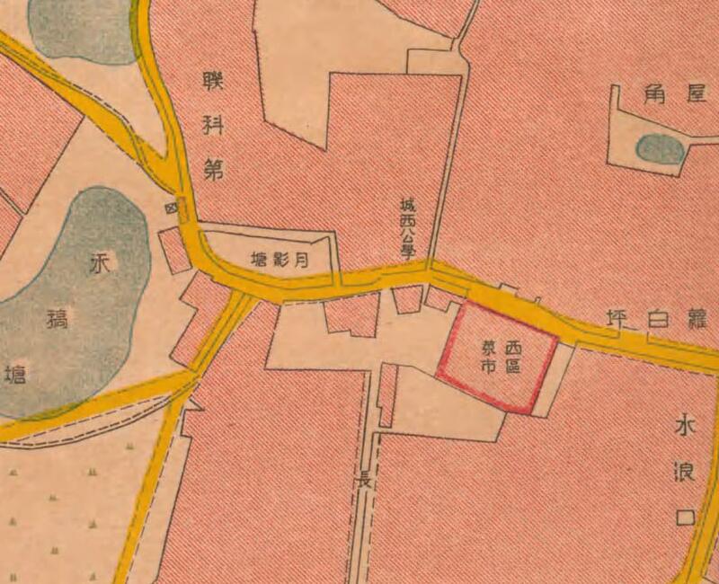 1935年广东《梅县市区全图》预览图3