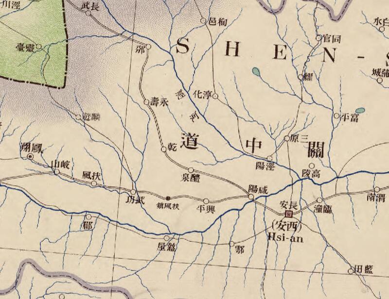 1921年《中国北支全图》预览图3