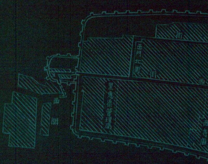 1943年周至县《盩厔县城》图预览图3