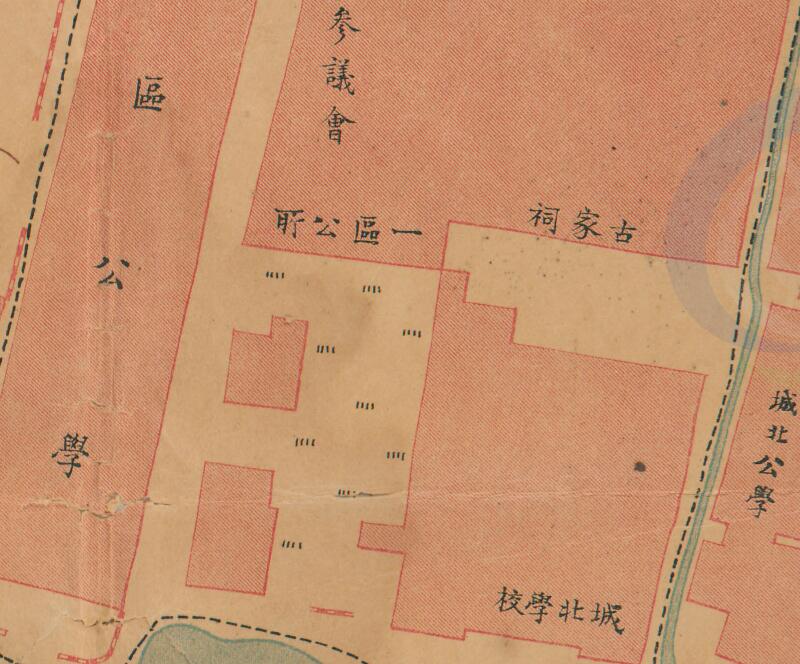 1933年《广东省蕉岭县蕉阳镇全图》预览图4