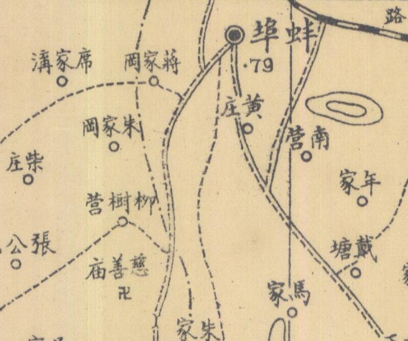 1930年《安徽省地形图》十万分一预览图4