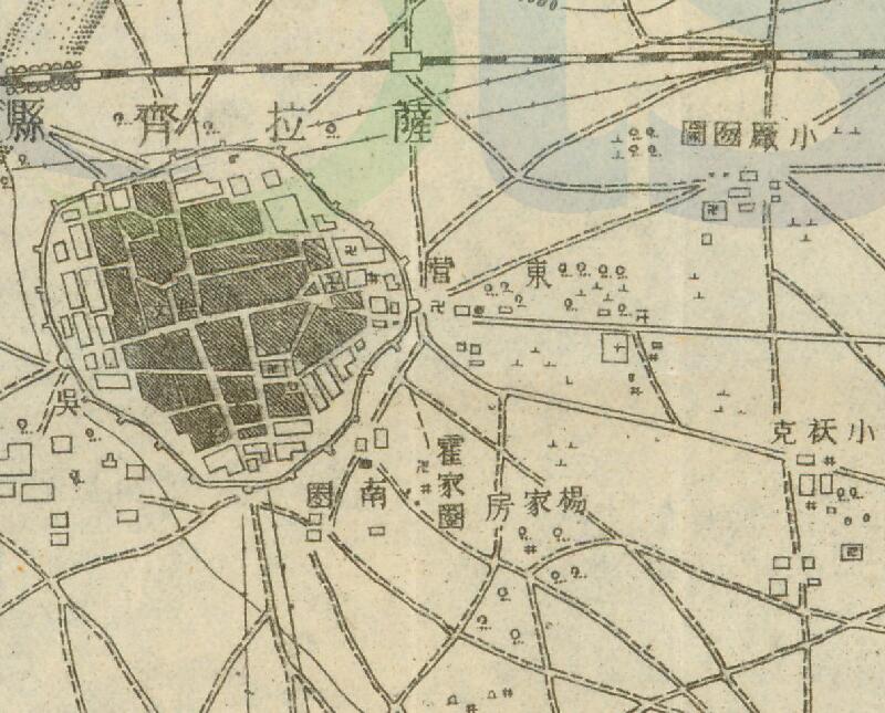 1947年《绥远省地形图》五万分一预览图4