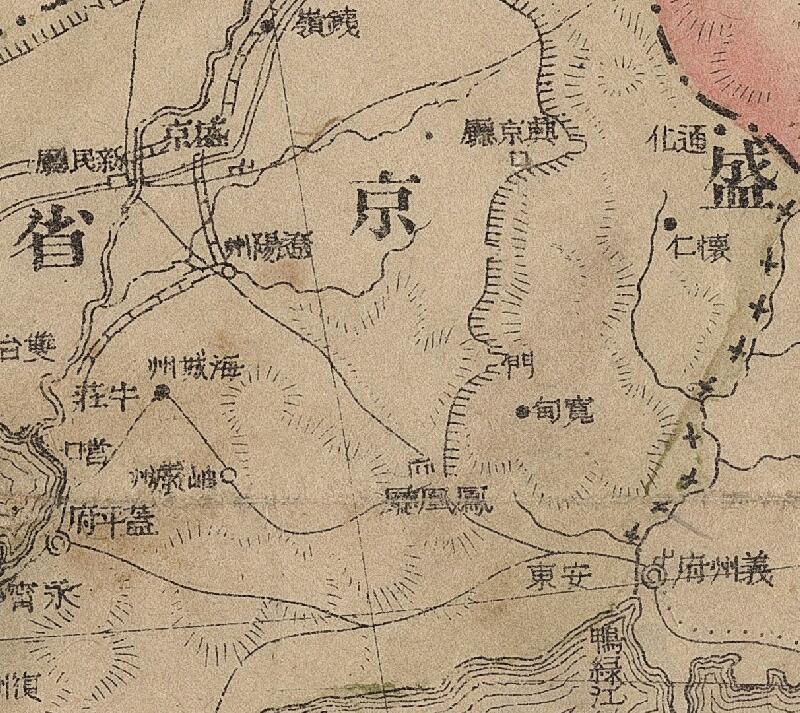 1894年《清国新地图》预览图1