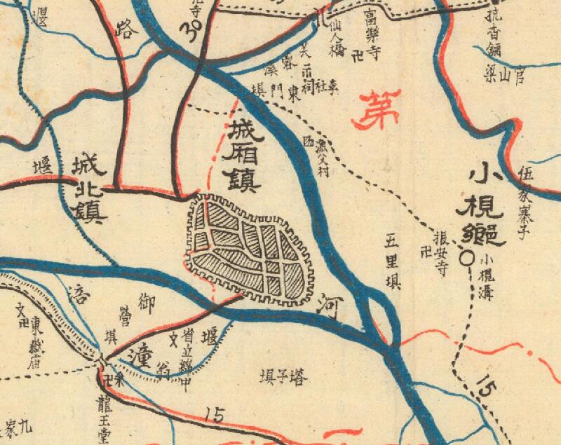 1936年《绵阳县乡镇位置全图》预览图1 1936年《绵阳县乡镇位置全图》预览图1