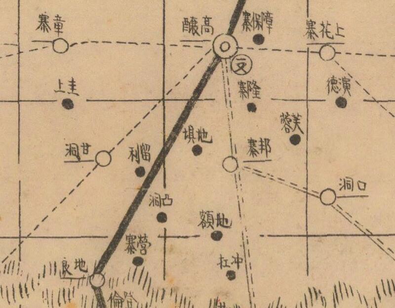 1941年贵州省《天柱县图》预览图2