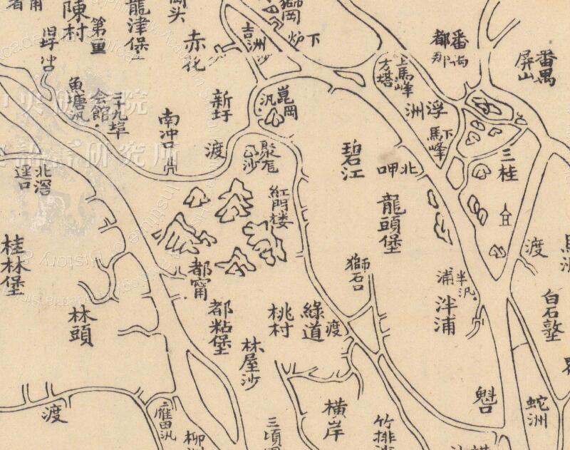 民国《顺德县四十堡舆图》预览图3