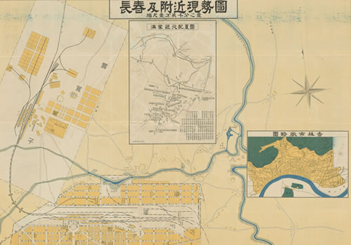1922年《长春及附近现势图》