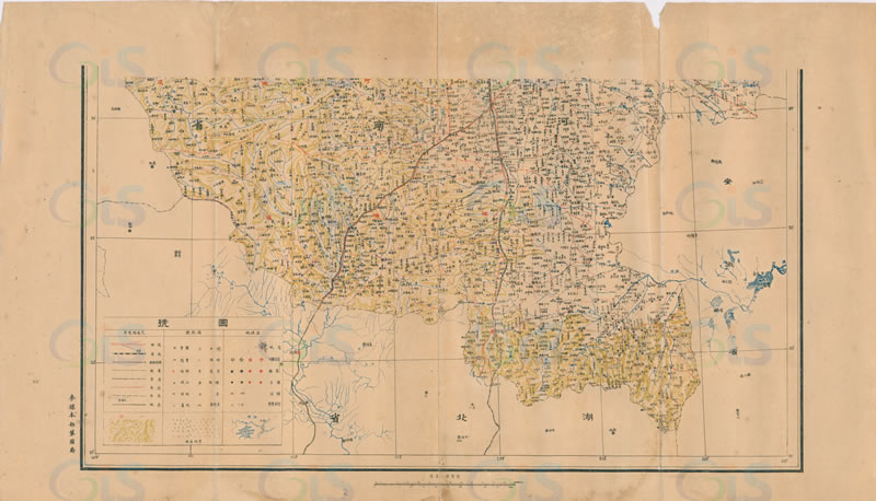 1927年《河南省全图》预览图1 1927年《河南省全图》预览图1