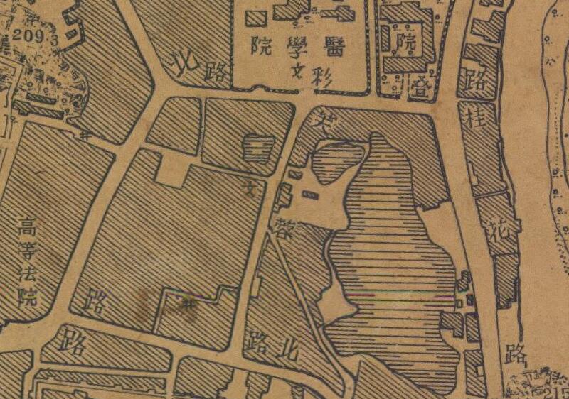 1947年《桂林巿城巿图》预览图2 1947年《桂林巿城巿图》预览图2