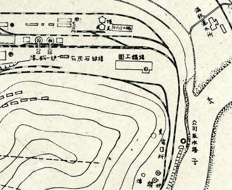 抗战时期《本溪湖市街图》预览图1 抗战时期《本溪湖市街图》预览图1