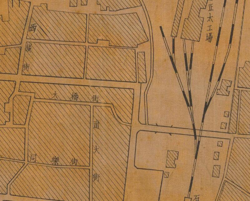 民国石家庄《石门新市街要图》预览图1