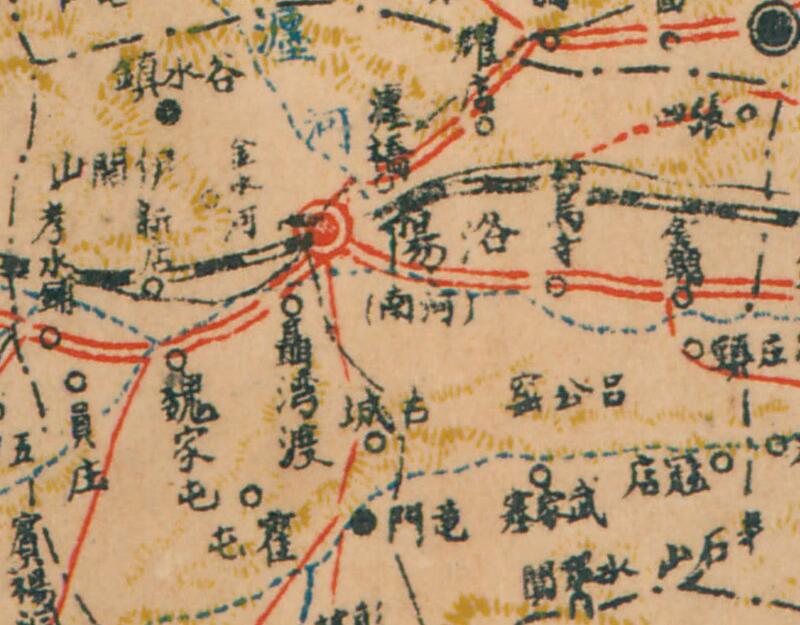 1927年《河南省全图》预览图2 1927年《河南省全图》预览图2